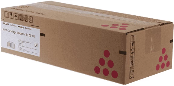 Toner kartuša za laserski tiskalnik Ricoh Type SPC310 / 407640, 2500 strani, standardna, magenta