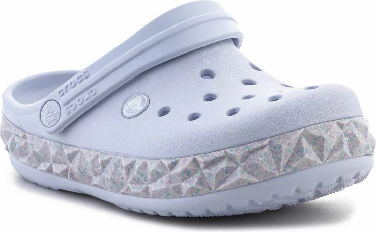Natikače z bleščicami Crocs za otroke, vijolične