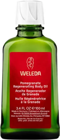 Obnavljajoče olje za telo Granatno jabolko Weleda, unisex, 100 ml