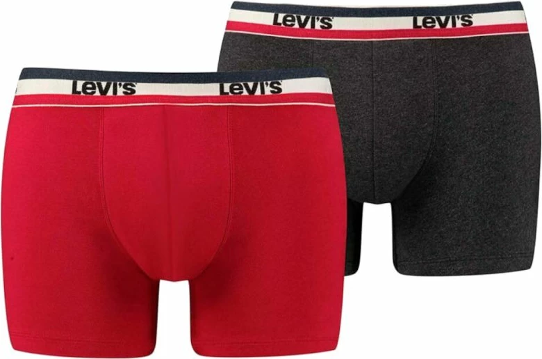 Spodnje perilo za moške Levi's, rdeče