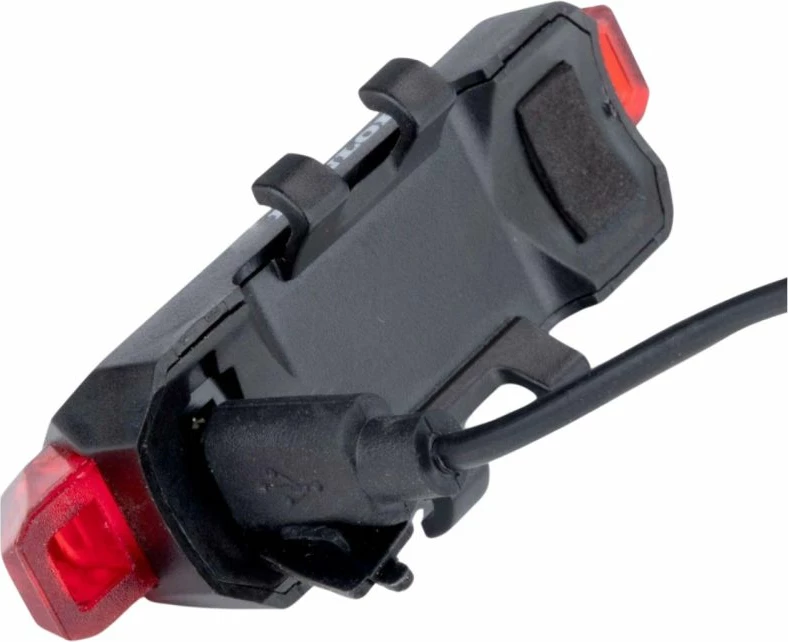 Komplet luči za kolo, polnjenje USB, Dunlop