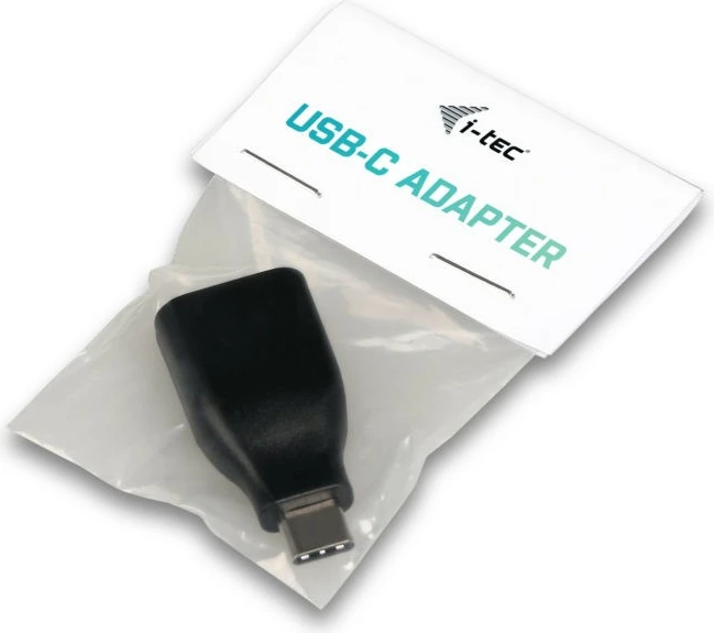 Adapter USB-C, USB 3.1 moški na USB 3.0 ženski, i-tec U31TYPEC, črn