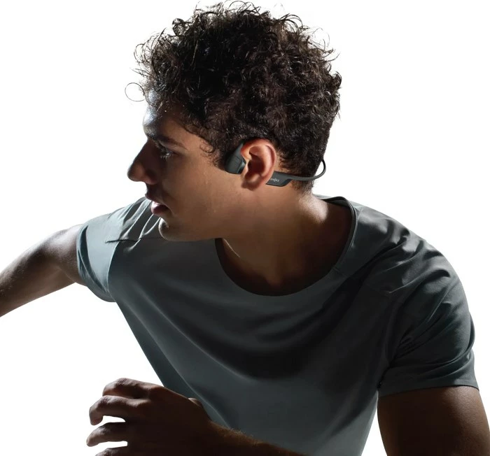 Slušalke za šport, brezžične, z ušesno kljuko, SHOKZ OpenRun Pro 2 Mini, Bluetooth, črne