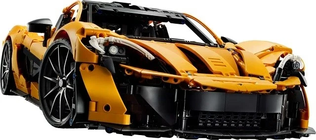 Napreden set za gradnjo McLaren P1 LEGO Technic, 42172, oranžen