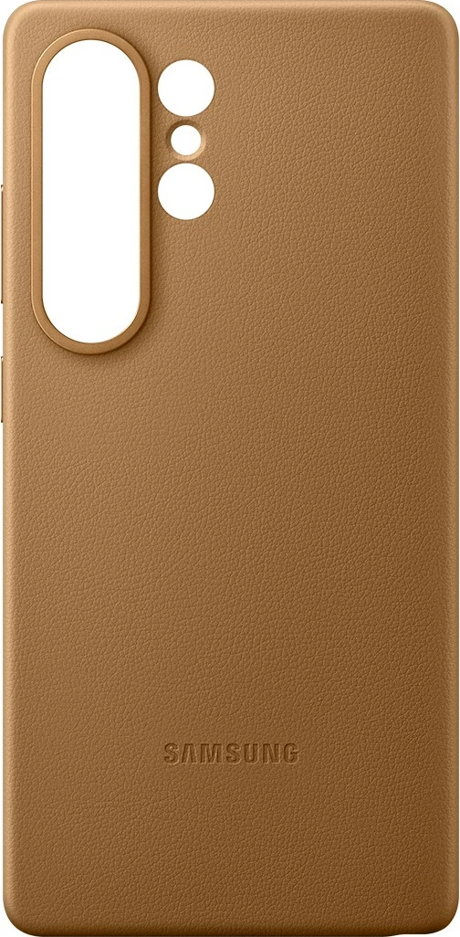 Ovitek iz umetnega usnja Kindsuit za Samsung Galaxy S25 Ultra, kamel Ovitek iz umetnega usnja Kindsuit za Samsung Galaxy S25 Ultra, kamel