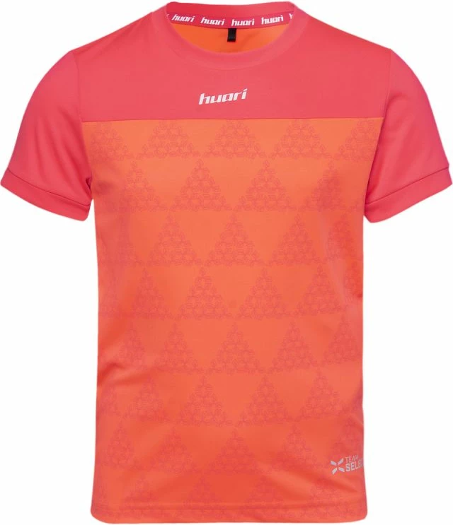 Majica za otroke Huari, rdeča/oranžna