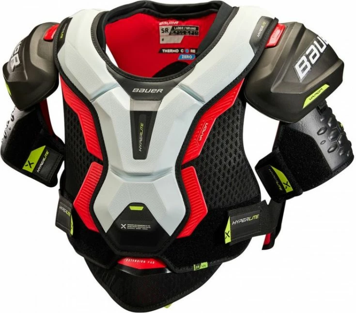 Mrežasta zaščita za ramena, Bauer Vapor Hyperlite Sr, črna