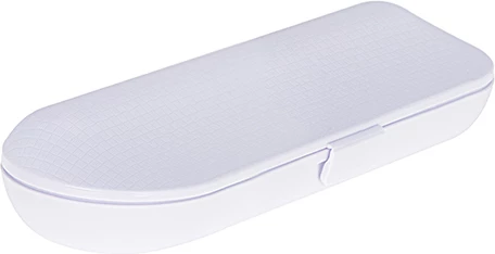 Sonična zobna ščetka Adler CR 2173, 48.000 gibov/min, 3 načini, IPX7, 180 min baterija, bela, komplet z 2 glavama + potovalna škatla