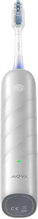 Sonična zobna ščetka Mova Fresh Pro, 10 stopenj intenzivnosti, 3 načini čiščenja, srebrna
