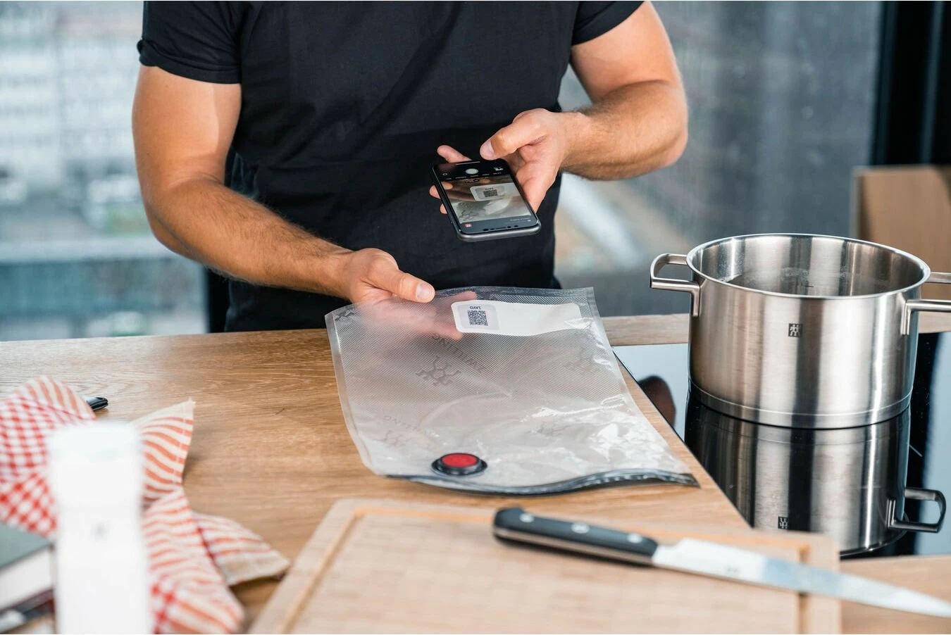 Vakuumske vrečke 4 L, Zwilling FRESH & SAVE, komplet 10 kos, prozorne