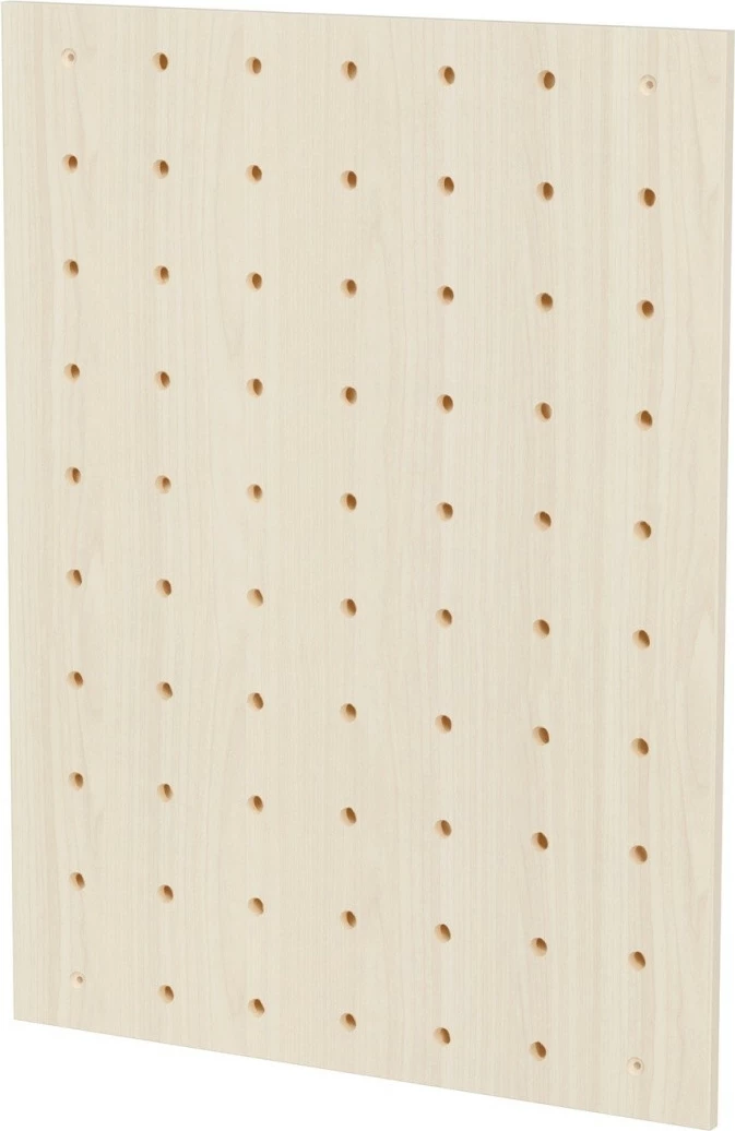 Stenski organizator iz svetlega lesa Maclean MC-131 WD, 60x80 cm, do 20 kg