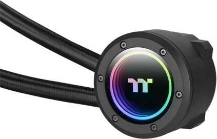 Vodeno hlajenje za CPU Thermaltake Toughliquid 280 EX Pro ARGB, 2x140 mm, bakren blok