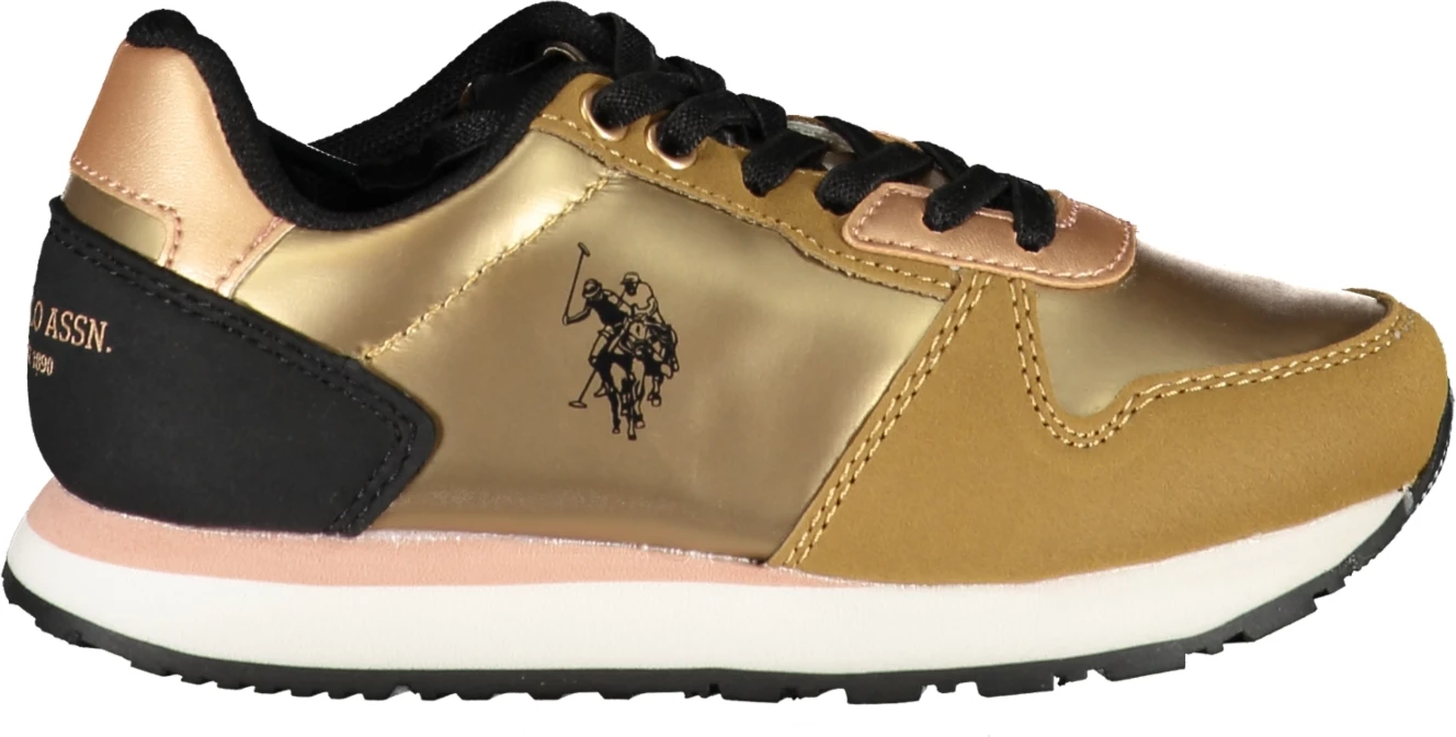 Superge za fante U.S. POLO ASSN., zlate