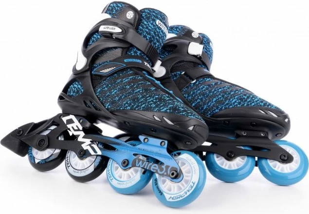 Rollerji Tempish Wire 3.0, črni in modri, za moške