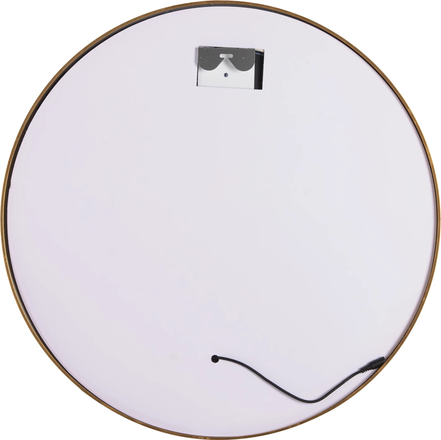 Stenska ogledala Rounder FH4503.30 aluminijast okvir v zlati barvi z LED osvetlitvijo Φ80cm