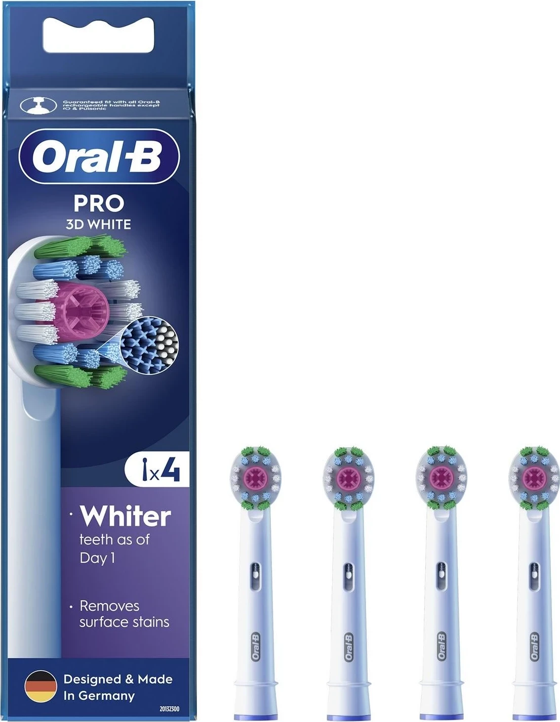 Glava ščetke za temeljito čiščenje, Oral-B EB18 3D White
