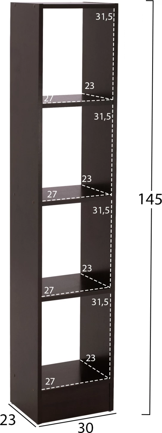 TV enota JAZMIN FH2255.01 WENGE 181x29,5x145cm