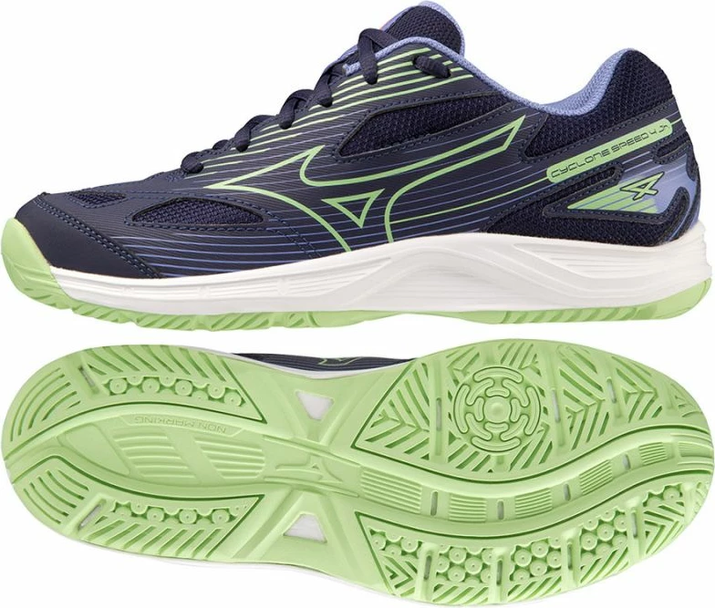 Superge za odbojko za otroke Mizuno, temno modre