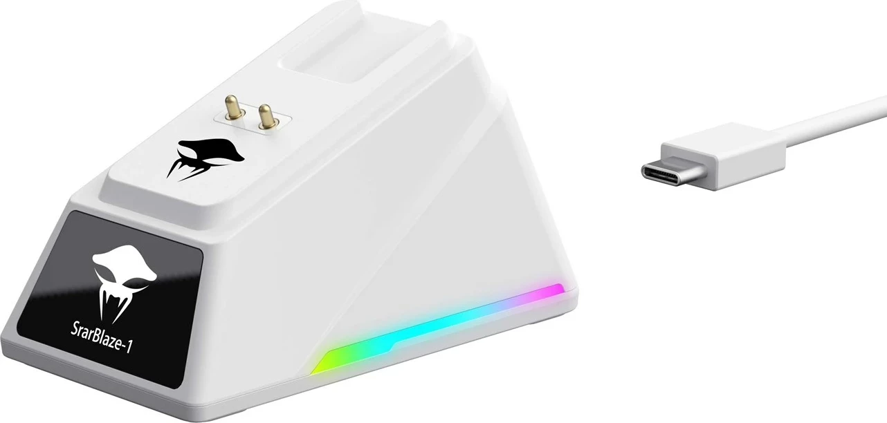 Gaming miška StarBlaze-1, HAVIT, z ali brez kabla, 26000 DPI, bela in črna