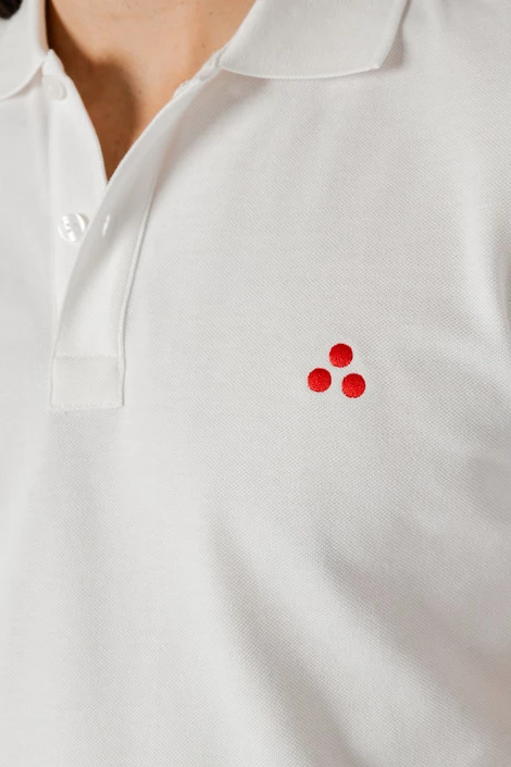 Polo majica Peuterey za moške, bela