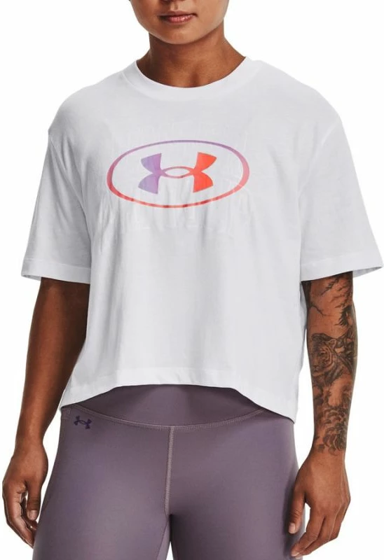 Športna majica za ženske Under Armour, bela