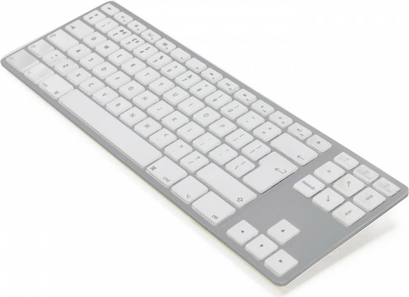 Aluminijasta tipkovnica za Mac, Matias Aluminum Mac FK308S-UK, z USB kablom, srebrna