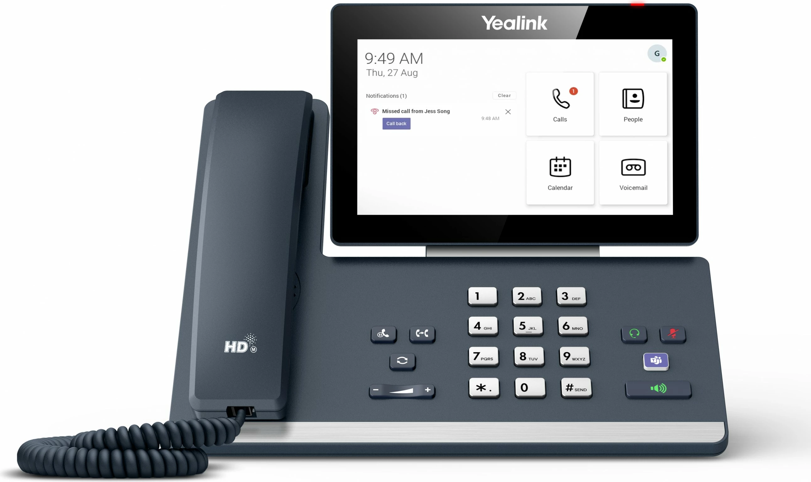 IP telefon Microsoft Teams Edition Yealink MP58, Android, siv