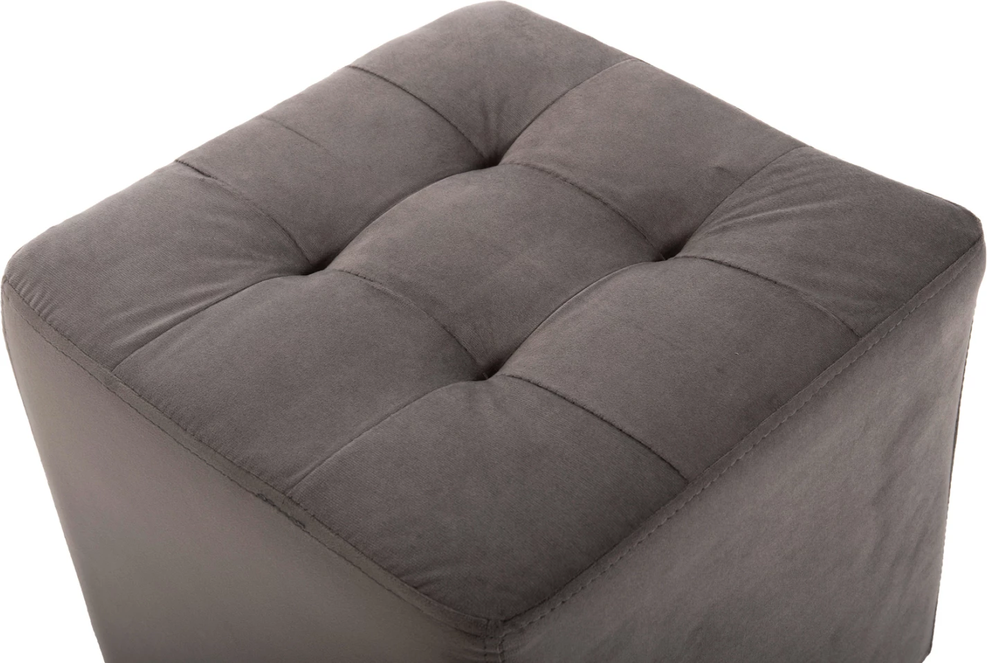 Stolček PUNK FH264.11 sivi žamet 39Χ39Χ36Hcm