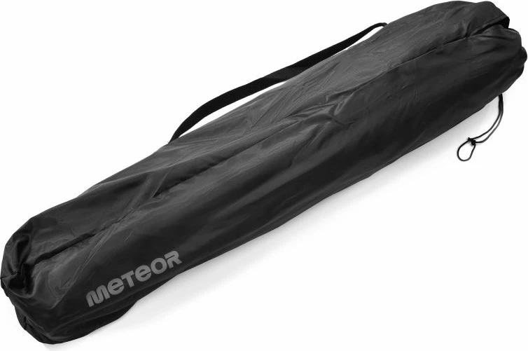 Zložljiv stol za turizem Meteor Hiker, črn