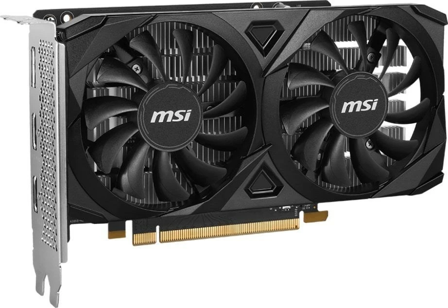 Grafična kartica GeForce RTX 3050 VENTUS 2X E 6G OC, MSI, črna
