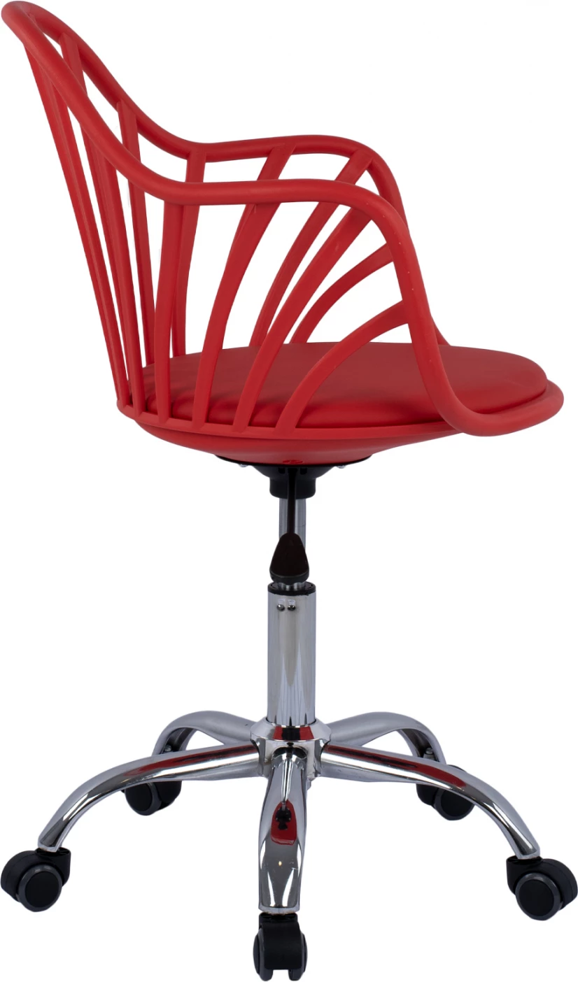 Pisarniški stol Becky FH8457.04 rdeče barve 57x57x96 cm