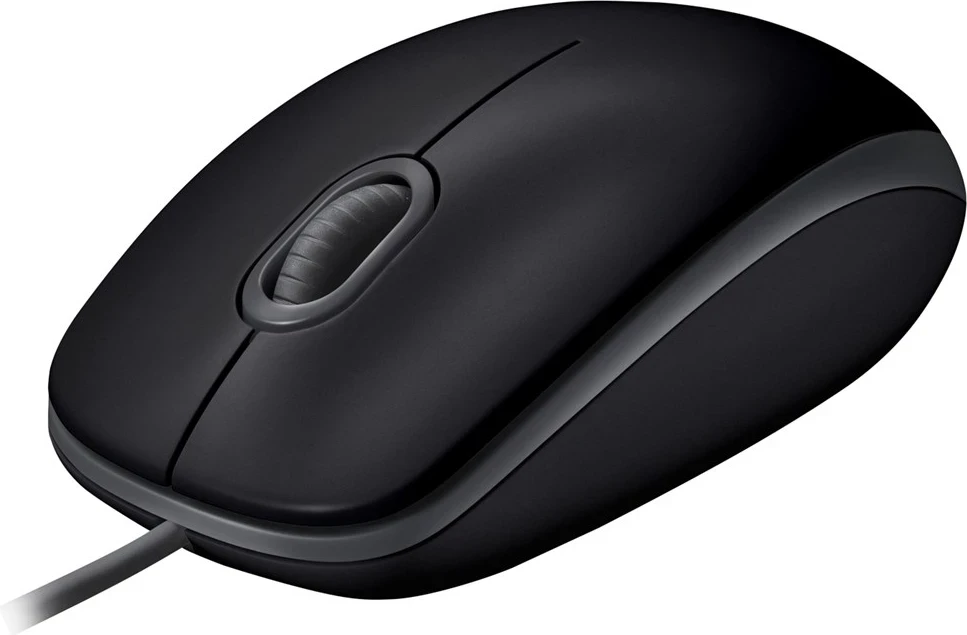 Tiho miško Logitech B110, črna