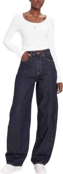 Jeans za ženske, modre, Calvin Klein Jeans