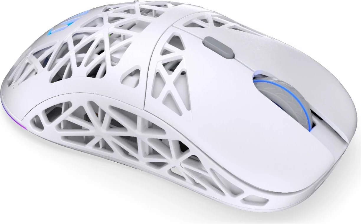 Brezžični miš Endorfy LIV Onyx, RGB, bel