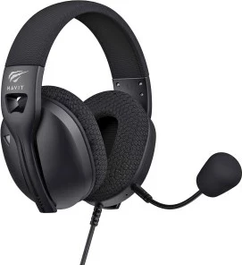 Gaming slušalke z mikrofonom, s kablom, črne HAVIT HV-H2212U