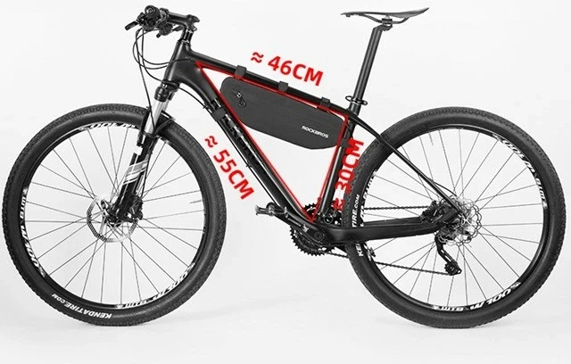 Torba za kolo Rockbros AS-043, 3 L, črna