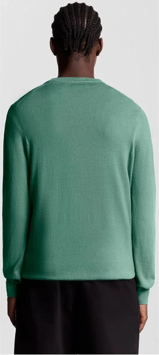 Moška pletenina Lyle & Scott, zelena