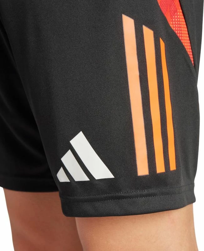 Trenirne hlače za nogomet Adidas Tiro 24, črno/rdeče