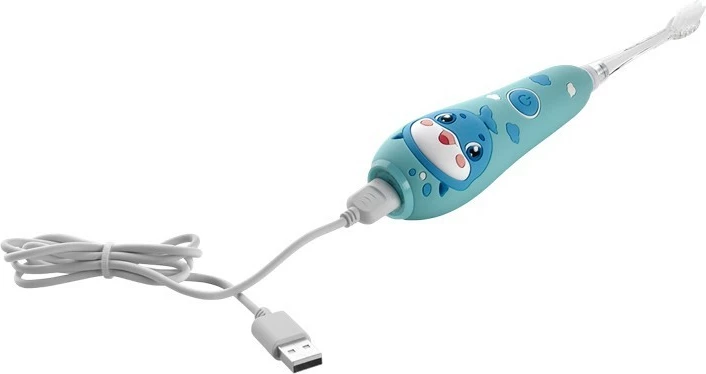 Sonična otroška električna zobna ščetka KIDO SMILE ZK3020, Concept, 4 nastavki, modra Sonična otroška električna zobna ščetka KIDO SMILE ZK3020, Concept, 4 nastavki, modra