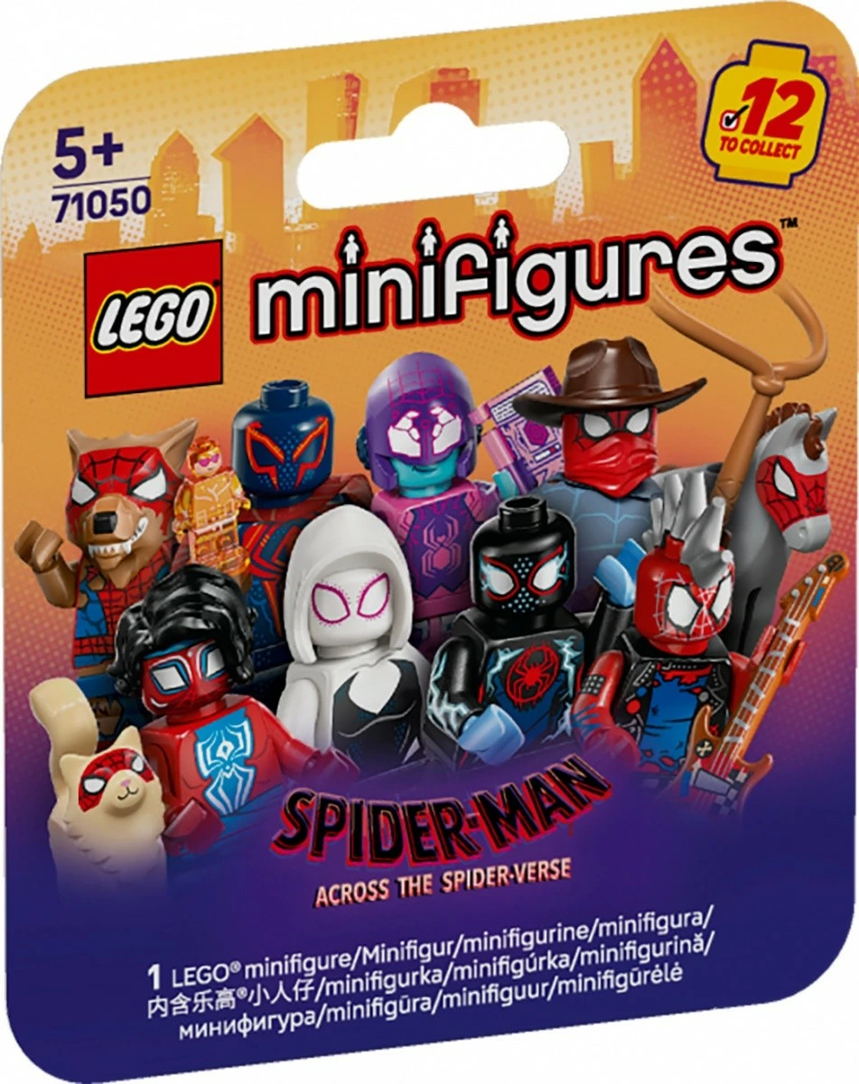 Set minifiguric LEGO Spider-Man Minifigures 71050, 36 kosov, plastika