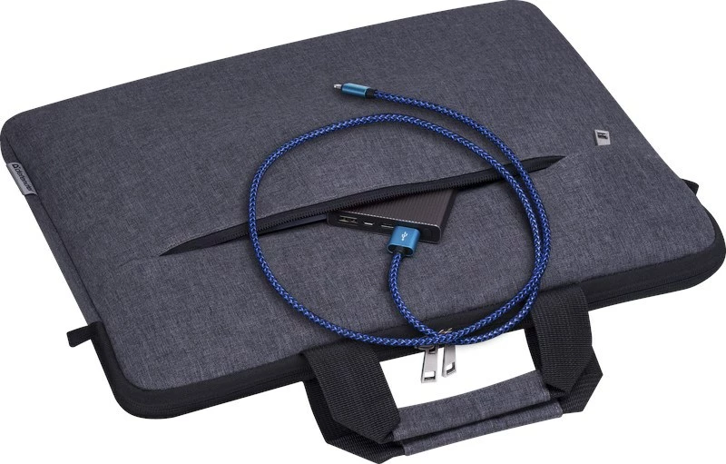 Torba za prenosnik 15,6" Defender CHIC, poliester, siva