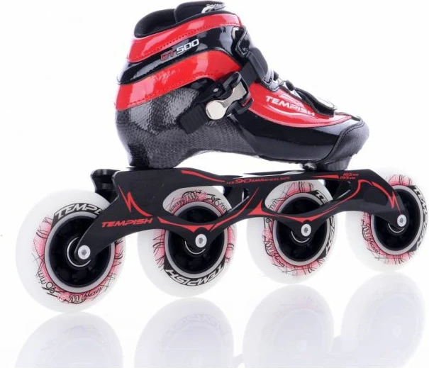 Patine za hitrost Tempish GT 500/90, črno-rdeče