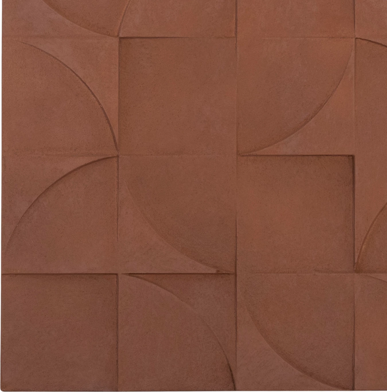 Stenski dekorativni panel kvadratne serije Santorini FH4524 MDF v rjavi barvi 80x5(debelina)x80Hcm