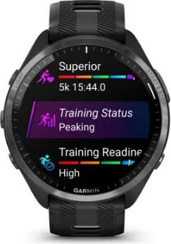 Pametna ura Garmin Forerunner 965, 47 mm, AMOLED, 32 GB, črna