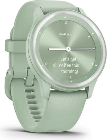 Hibridna pametna ura, OLED, GPS, Garmin vívomove Sport, mint