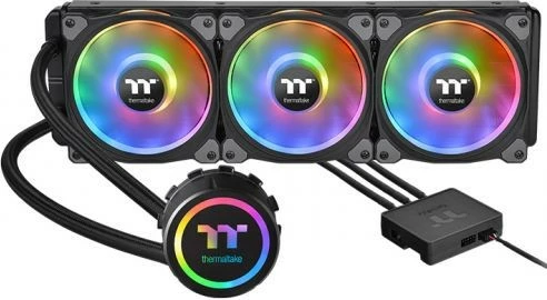 Vodeno hlajenje za procesor RGB 360, 3 RGB ventilatorji, Thermaltake Floe DX TT Premium Edition