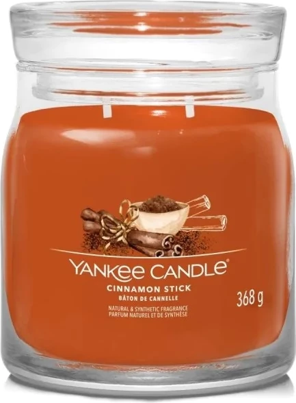 Aromatična sveča Cinnamon Stick Yankee Candle, 368 g