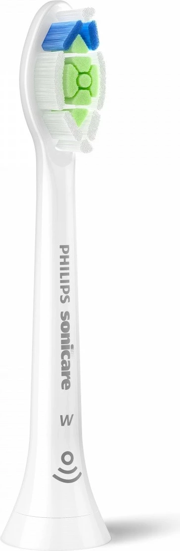 Glava zobne ščetke, Philips Sonicare Optimal White HX6064/87, združljive s snap-on, BrushSync, bela, komplet 4 kosa