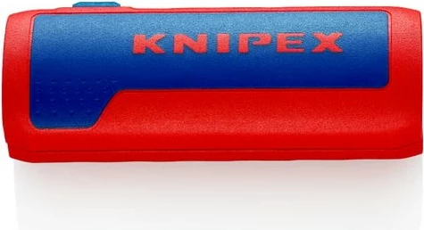 Prirezovalnik plastičnih cevi Knipex TwistCut, 100 mm, rdeče/moder