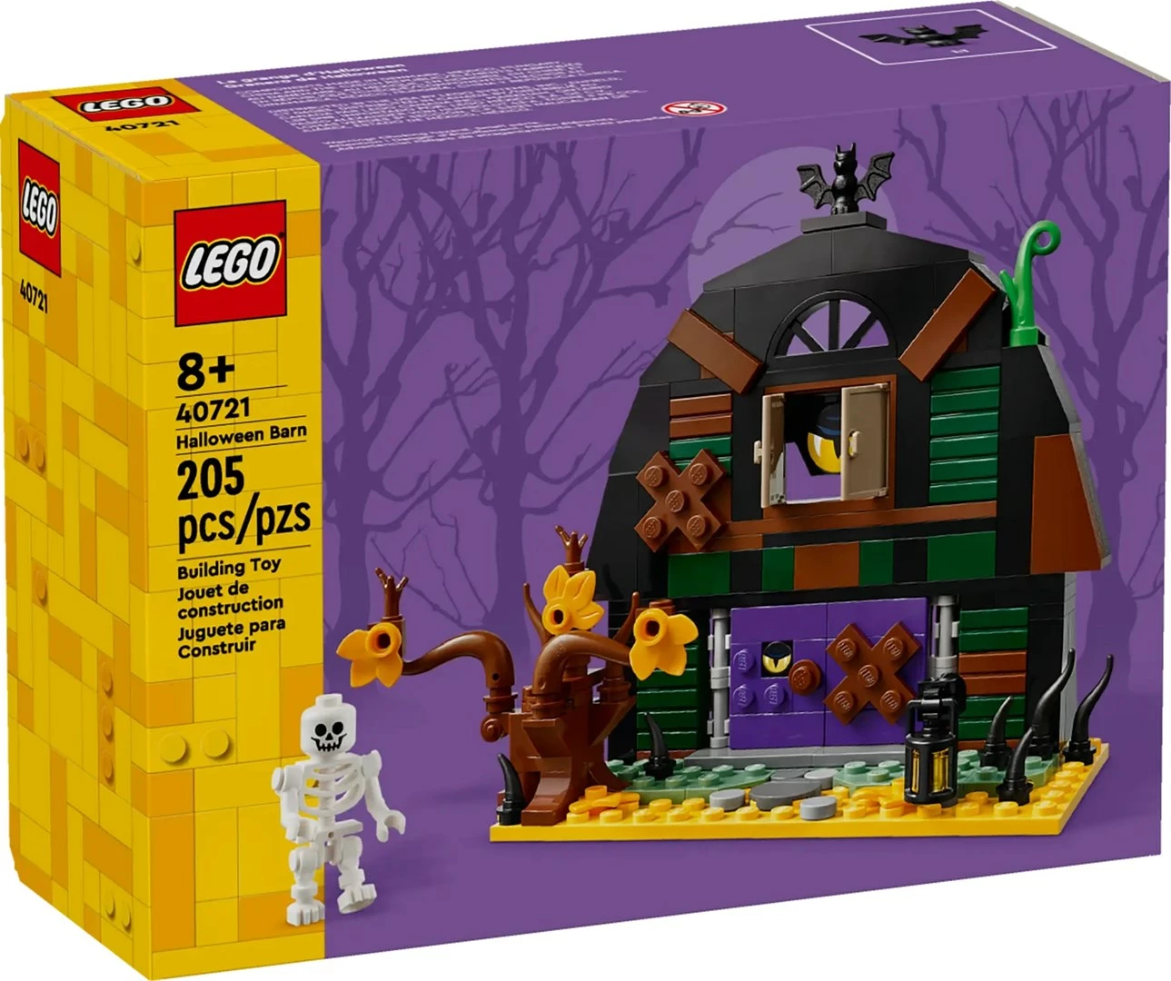 Set za noč čarovnic LEGO 40721, 205 kosov